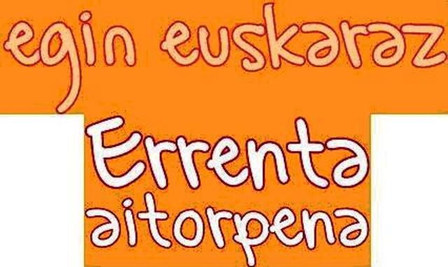 Egin errenta aitorpena ere euskaraz