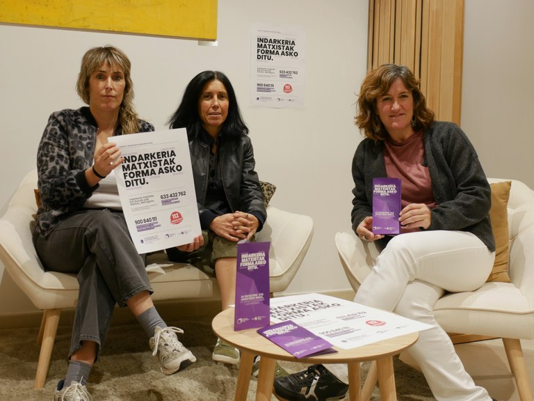 Emakume bakoitzaren behar eta egoeretara egokitutako erantzunak, indarkeria matxistaren askotariko formen aurrean