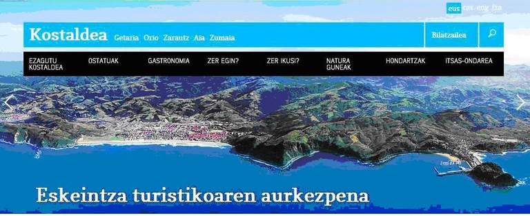 Eskualdeko turismo eskaintza biltzen duen webgunea berritu dute Udal Elkarteak eta eskualdeko turismo bulegoek