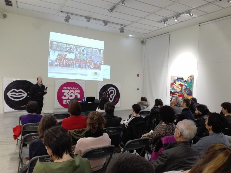 Euskaraldia ekimenak herritarren babesa jaso du 