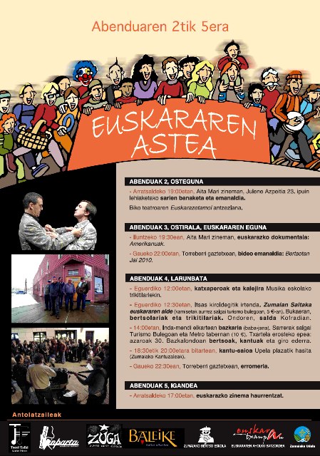 Euskararen asteko azken ordukoak