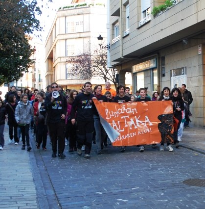 Euskaraz bizitzeko aldarria, Zumaian