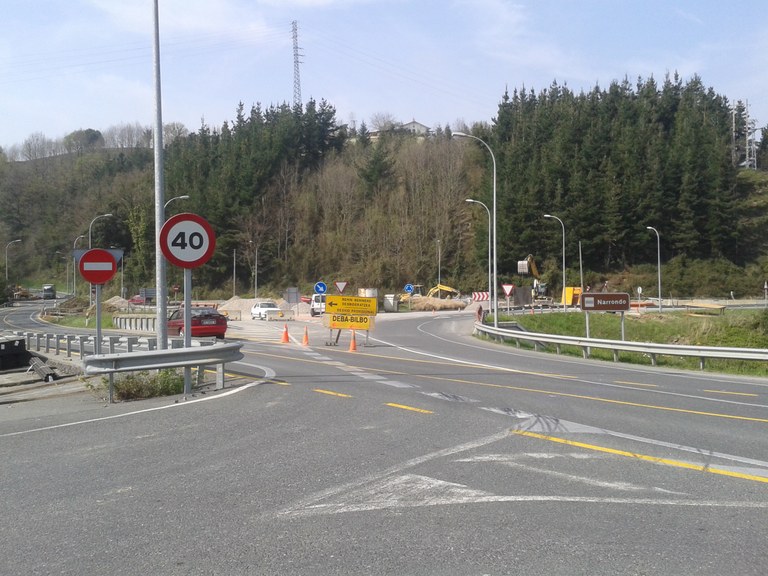 Gaur arratsetik bihar bitartean irekiko dute txikierdiko biribilgunea