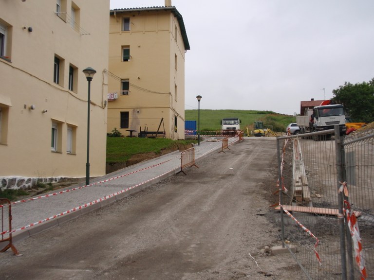 Hainbat hobekuntza egiten ari da Udala Basusta bidean