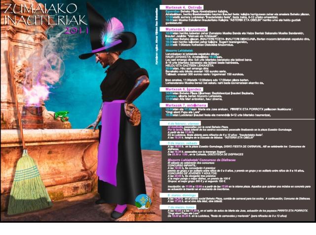 Hasi dira Inauteriak Zumaian