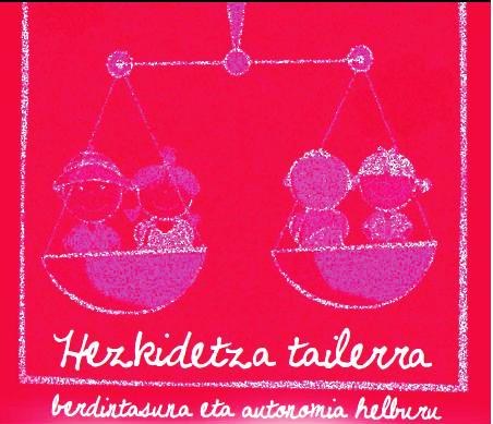 Haurrak berdintasunean hezteko tailerra