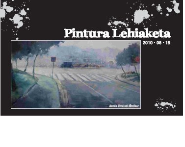 Igandean pintura lehiaketa egingo da