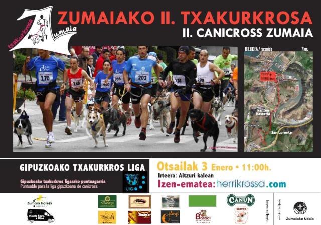 Igandean, txakur krosa izango da