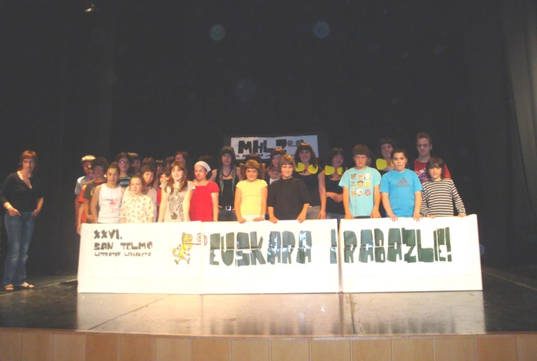 Ikasleak ez ezik, euskara ere irabazle