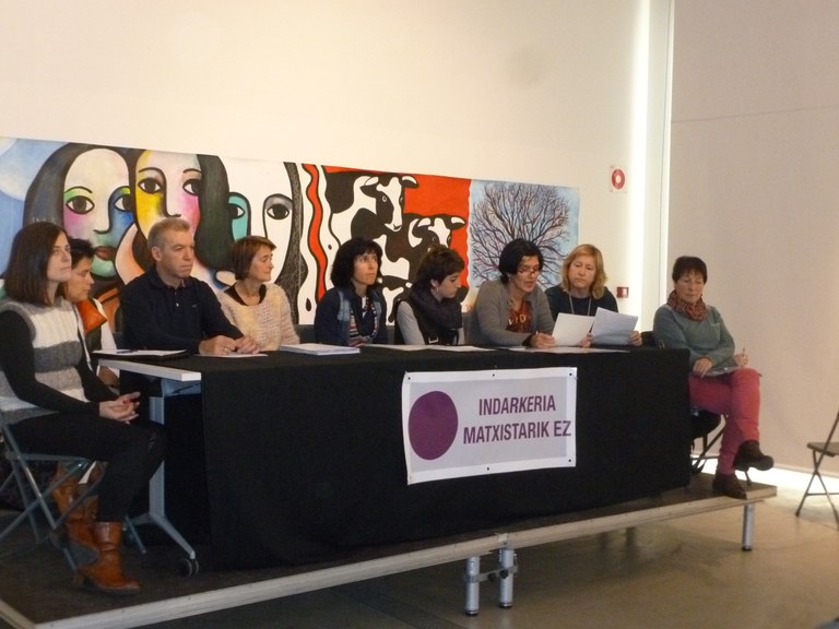 Indarkeria matxistari aurre egiteko, ezinbestekoa da elkarlana