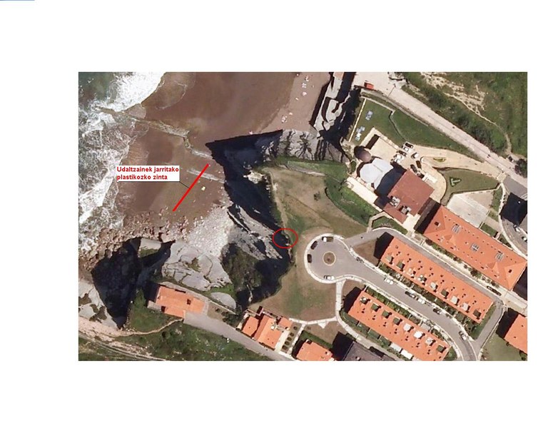 Itzurun hondartzan luizi arriskua