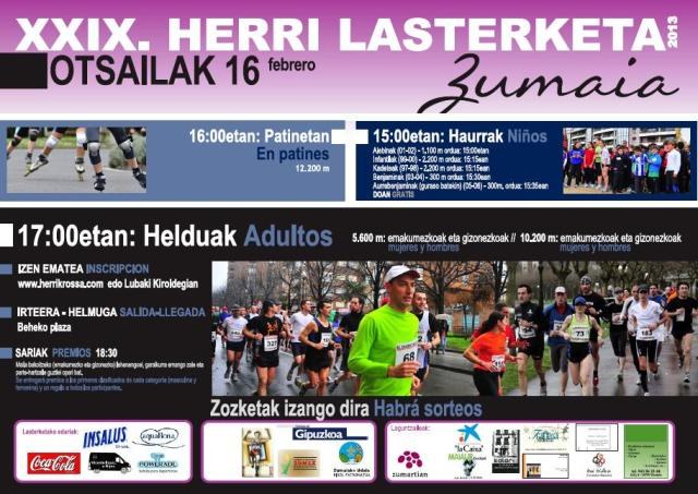 Larunbatean, Herri Lasterketa