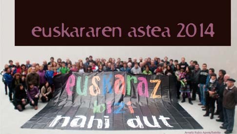 Argazki jendetsuarekin hasiko da larunbatean euskararen astea