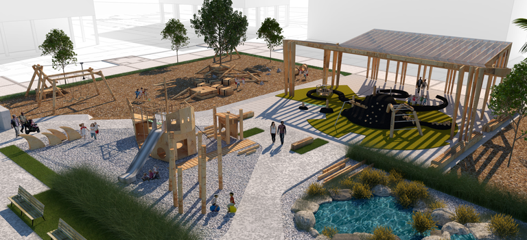 Marianton parkeko obra lizitatu du Udalak