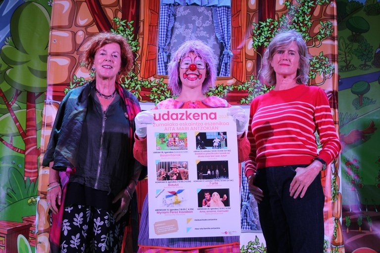 Muxin eta Zapotxinen emanaldiarekin abiatuko da udazkeneko arte eszenikoen eskaintza