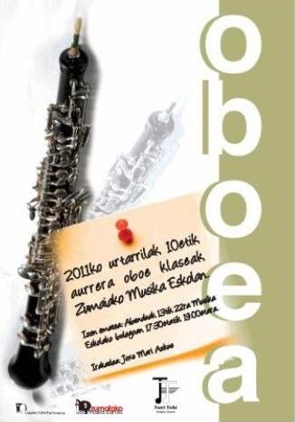 Oboe ikastaroan izena emateko azken egunak