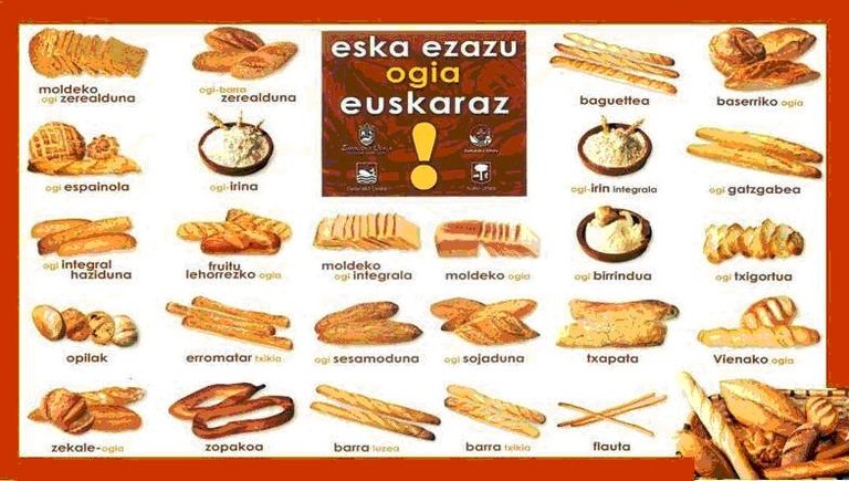 Ogia ere euskaraz