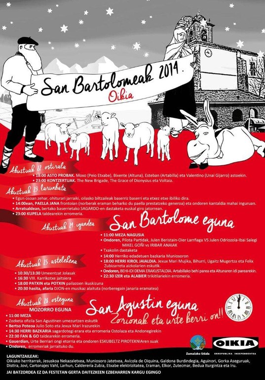 Oikiko festak eta gehiago