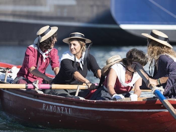 Olarro Eguneko batel estropadako txandak ikusgai