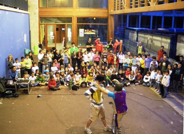 Ludotekako ikasturte amaierako festa ospatu zuten ostiralean Torreberrin