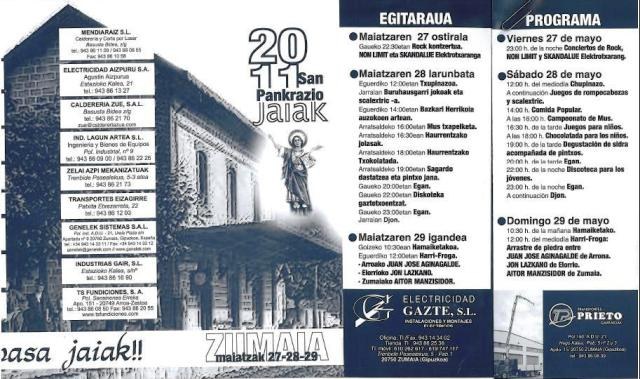 San Pankrazio jaiak, estazioan