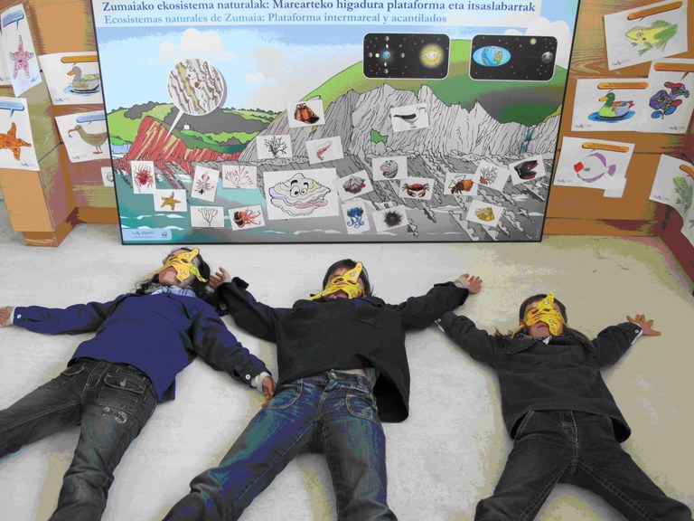 Sanmiel Egunean ere tailerra eta ate irekiak Algorri Interpretazio Zentroan