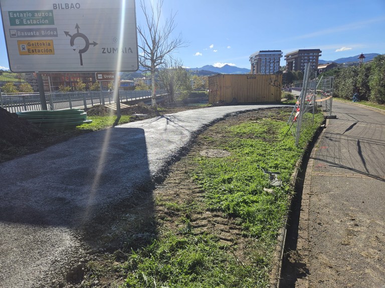 Santiogora doan oinezkoen bidea desbideratuko da datorren astean, Iberdrolaren lanak tarteko