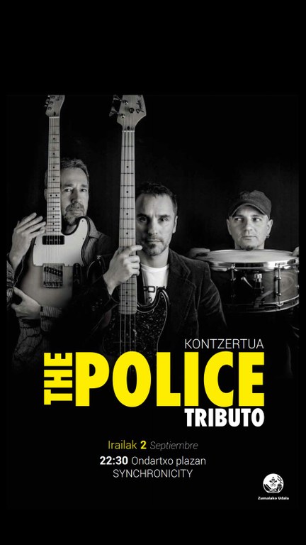 The Police taldearen kantak, larunbatean Zumaian