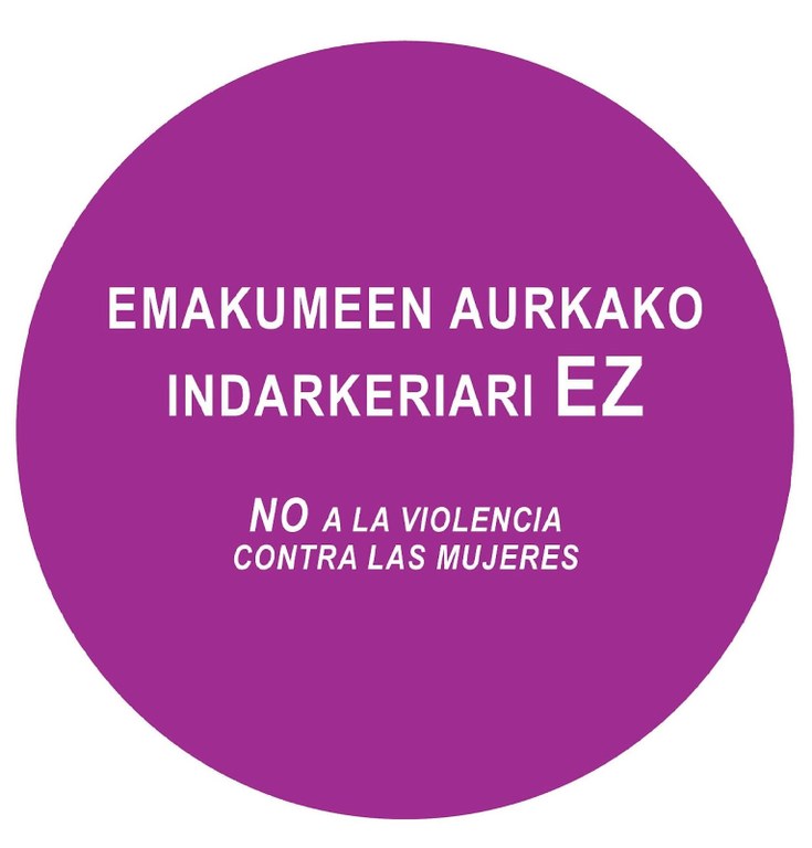 Udalak bat egiten du Emakumeenganako indarkeriaren aurkako Nazioarteko Egunarekin