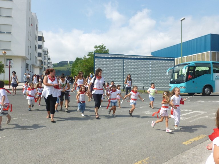 Udalekuetan San Fermin Eguna ospatu dute gaur