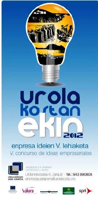 Urola Kostan Ekin 2012 enpresa ideien V. lehiaketa