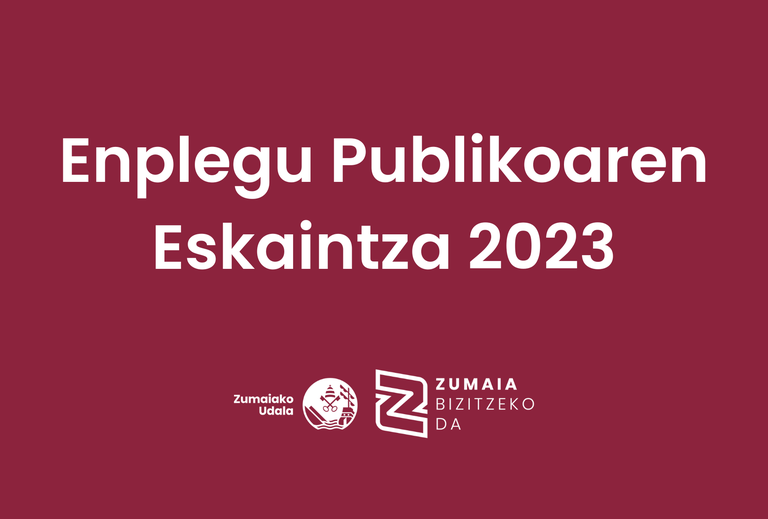 2023ko Enplegu Publikoaren Eskaintza onartu du Zumaiako Udalak, behin-behinekotasuna murrizteko