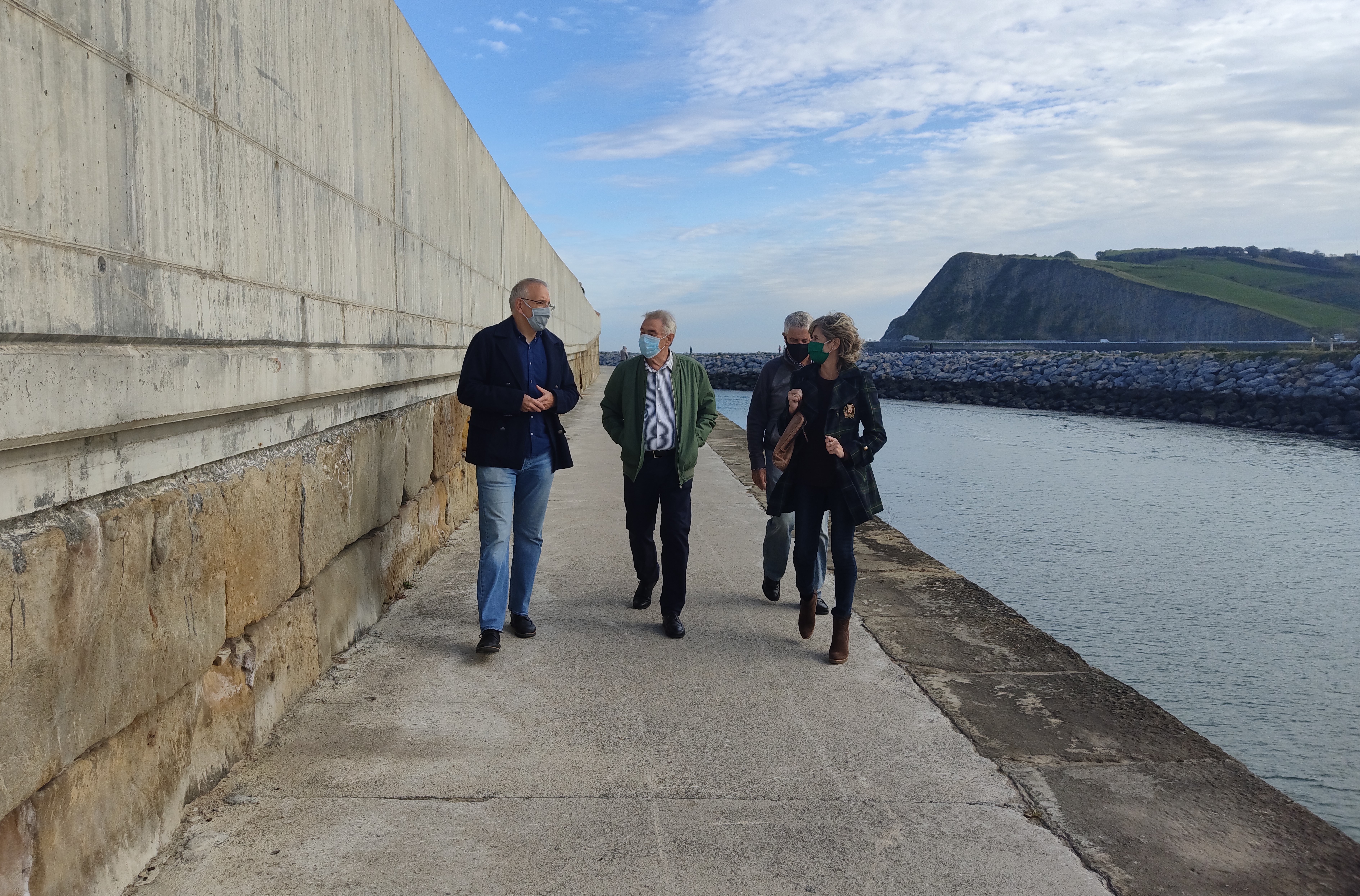 Iñaki Ostolaza, Bittor Zubizarreta, Javier Carballo eta Marina Bidasoro
